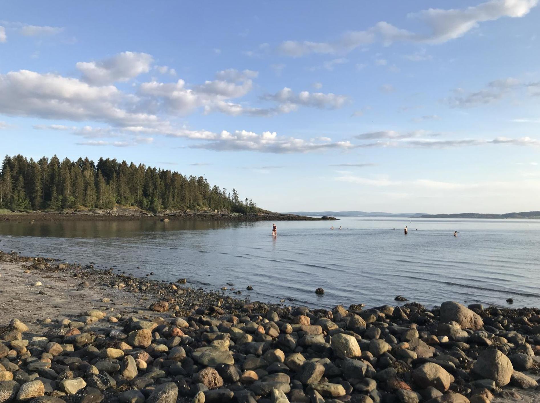 Saga, Et Unikt, Sjarmerende Badehotell Med Fa Rom, Sauna Og Badebrygge - Inderoy Straumen  المظهر الخارجي الصورة